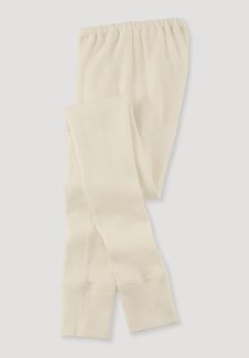 Long underpants made from organic cotton with organic new wool and silk
