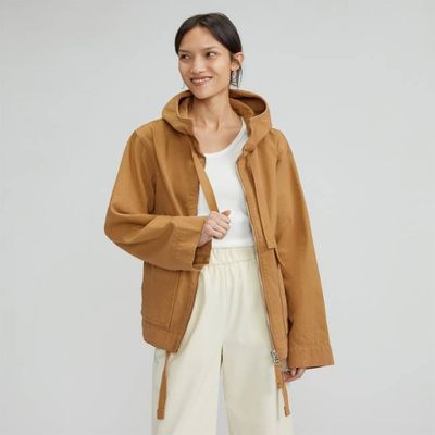 The Canvas Organic Cotton Anorak | Cappuccino