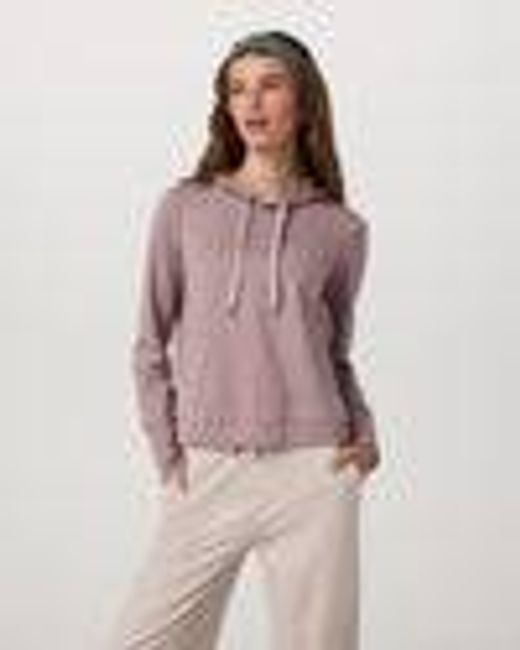 Halo Essential Hoodie | Zion Rose Heather Pullover | Vuori