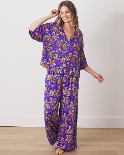 Untamed Tiger - Original Fit Eco Satin Wildest Dreams Set - Grape Soda