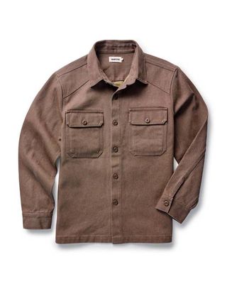 The Shop Shirt in Aged Penny Chipped Canvas