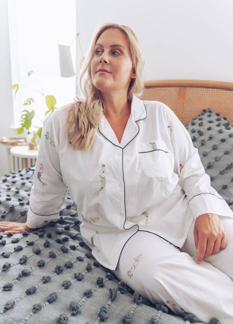 Daughters of Triton - Tall Long PJ Set - Cloud