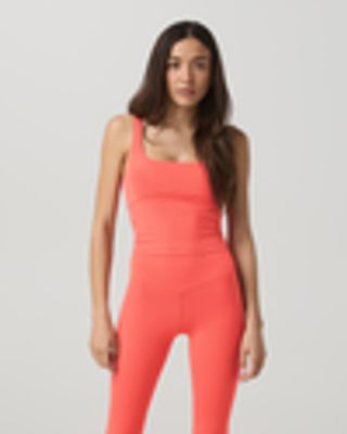 Vuori AllTheForm™ Support Tank | Women's Bright Coral Top