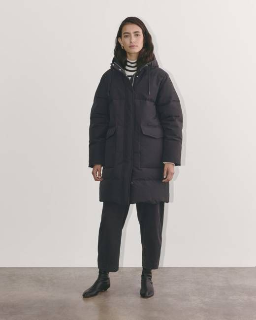 The Long Puffer | Black