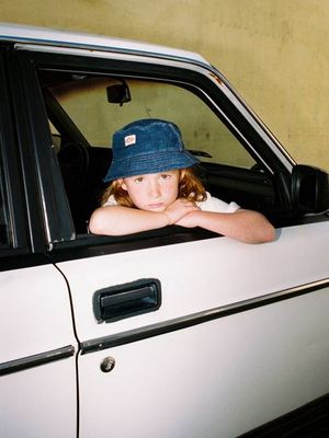 Bobbie Bucket Hat Denim organic cotton | Nudie Jeans