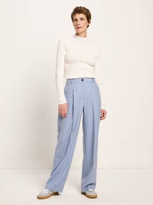 Hose mit Bundfalte (GOTS)