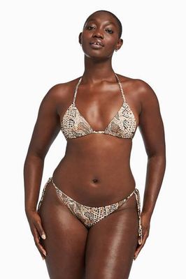 Elle Tie Side Bottom - Mojave Snake