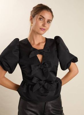 Ophelia Bow Detail Blouse