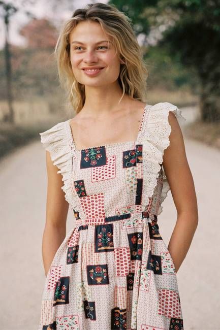 The Paz Dress | Garden Patchwork