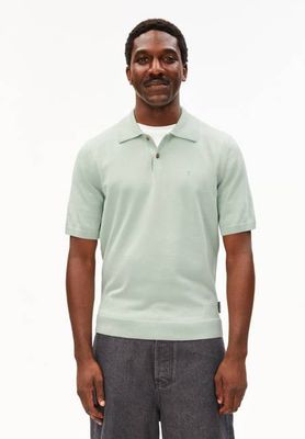 SHORTSLEEVE KNIT POLOSHIRT | foam