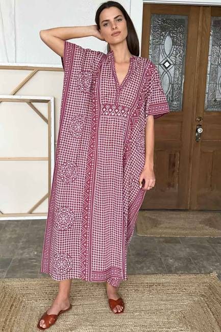 Emerson Caftan - Crushed Berry