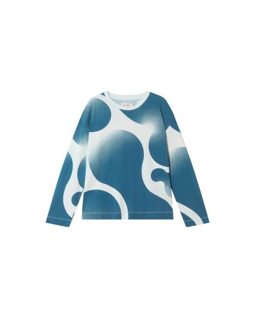 Blue spray Emily t-shirt