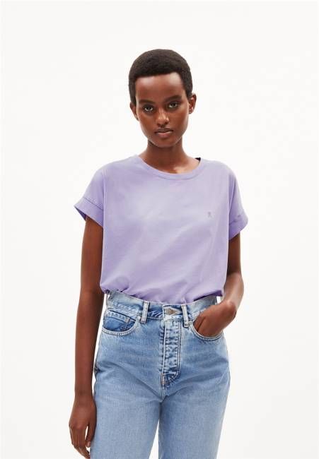 IDAARA T-SHIRT | light purple stone