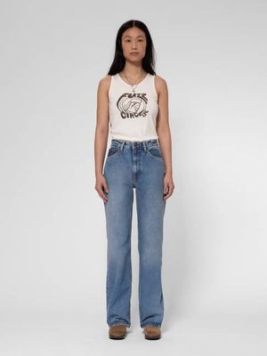 Clean Eileen Vintage Dreams wide-leg jeans | Nudie Jeans