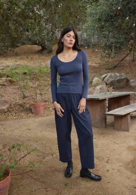 Luca Trouser Navy Twill