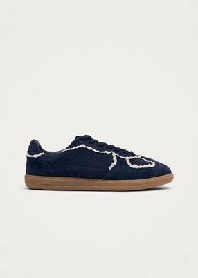 Tb.490 Crochet Navy Leather Sneakers