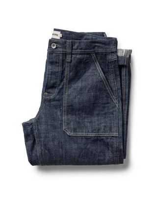 The Mariner Jean in Rinsed Organic Selvedge