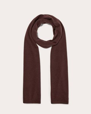 The Cashmere Scarf | Dark Mahogany