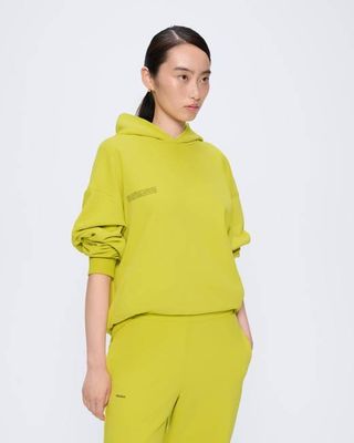 Womens 365 Midweight Hoodie—Auroral Olive