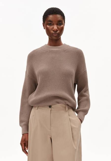 VANISÉ KNIT SWEATER | cinnamon dust-dark cinnamon dust