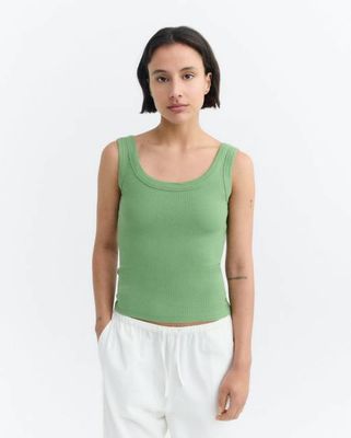 Top rib green Julia