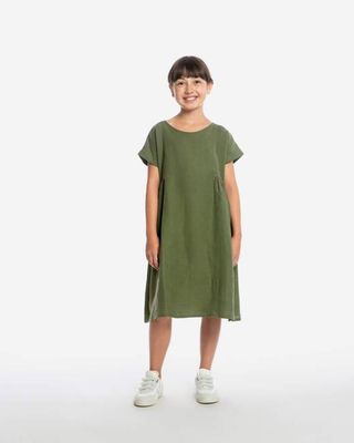 Boxy Dress olive