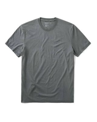 The Cotton Hemp Tee in Faded Black