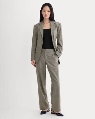 Straight-Leg Trouser in Tailor Twill | Khaki