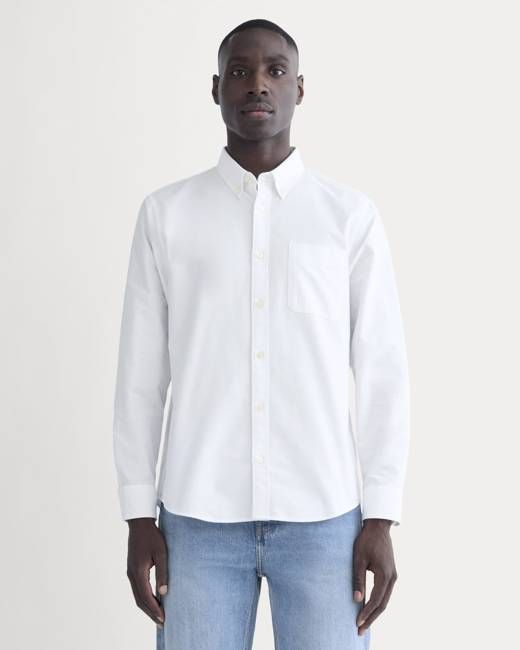 The Slim Oxford Shirt | White | Standard