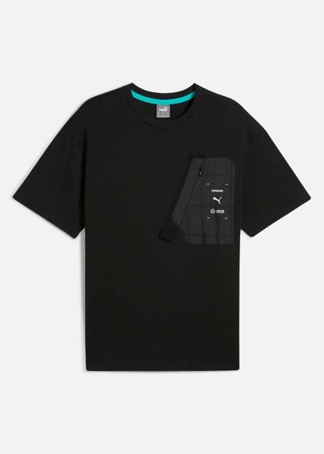 Mercedes-AMG F1 x PUMA x RÆBURN Pocket Logo Tee PUMA Black