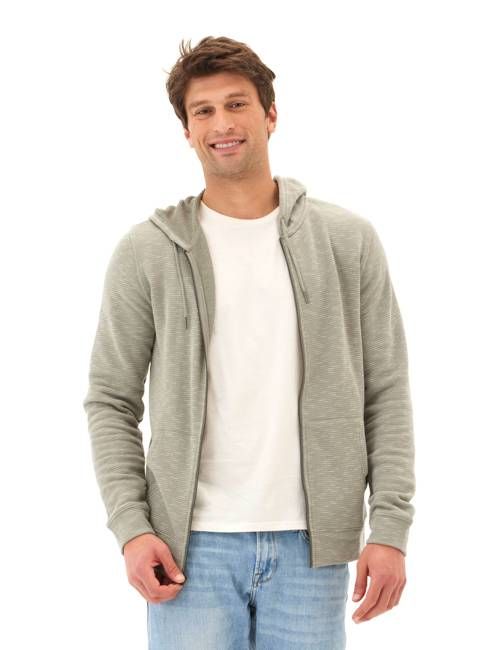 Jordyn Stripe Terry Full Zip