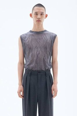 Crinkled Vest