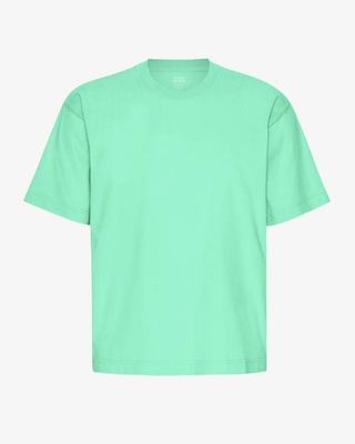 Oversized Organic T-Shirt - Spring Green
