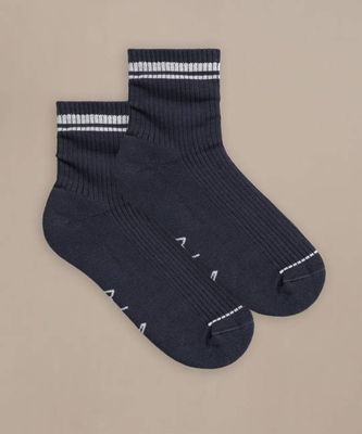 Organic Cotton Quarter Crew Socks - 1 pair