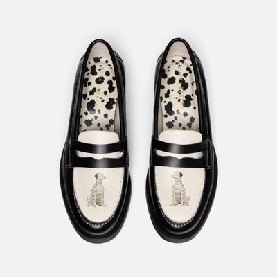 Wilde Dalmatian Penny Loafer - Women's