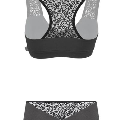 Set Bio-Hipster & Bustier Jondel anthrazit (grau) - kaufen
