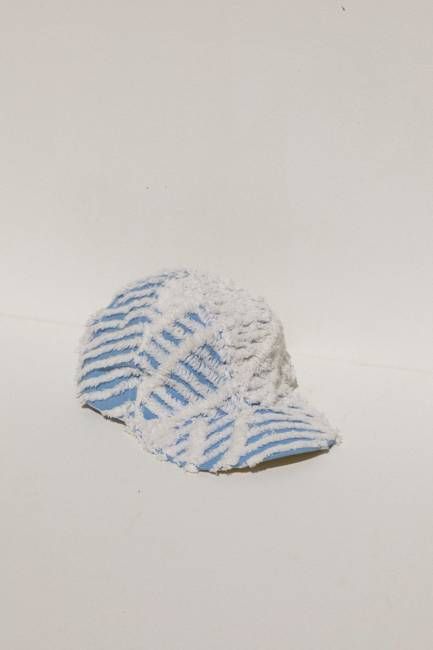 Chenille Hat - Blue Frosty