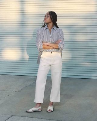 The Organic Utility Pant | Bone