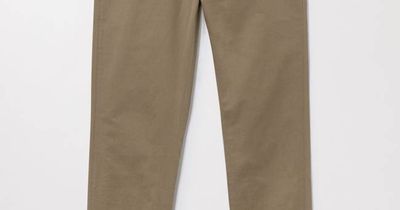 Taupe Slim Chino | Tapered Cotton Stretch Trouser | Asket