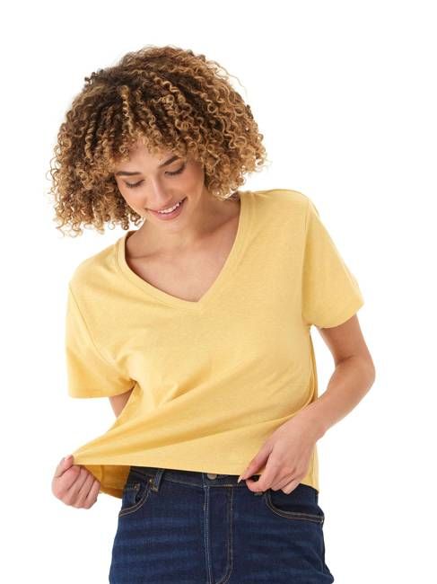 Ada Triblend V-Neck Tee