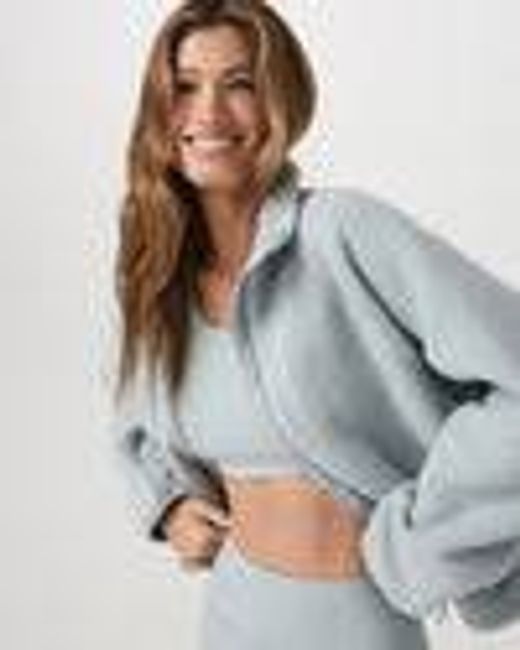 Alpine Jacket | Women's Cozy Fleece Jacket in Blue Haze | Vuori