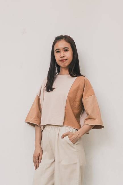 Shiloh Color Block Top Long Sleeve - KaTik