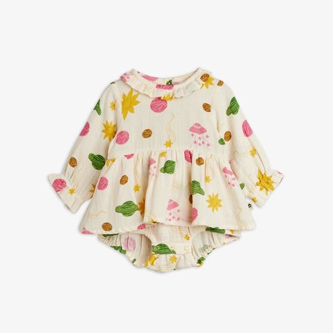 Space Muslin Bodysuit