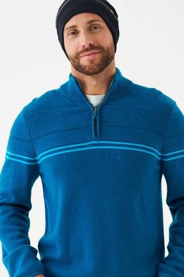 Dart Quarter Zip Sport Knit
