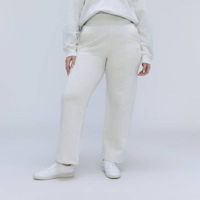 The Track High-Waist Pant | Light Heather Grey