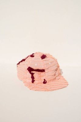 Ball Cap - Pink Chenille #7