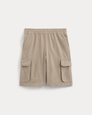 Pull-On Cargo Short | Trench Coat Khaki