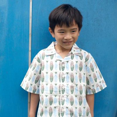 Easy Summer Shirt - Surfbretter, Grün