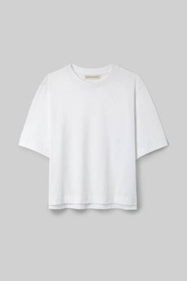 Bay Organic Cotton Jersey Top in White