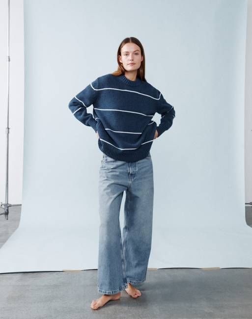 The OVERSIZE - Atlantic Blue & Ice White